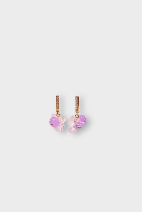 Boucles d'oreilles ROSARIUM GRAPPE