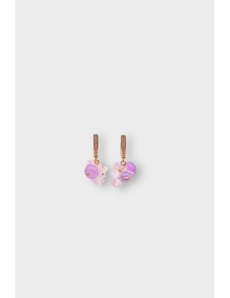 Boucles d'oreilles ROSARIUM GRAPPE