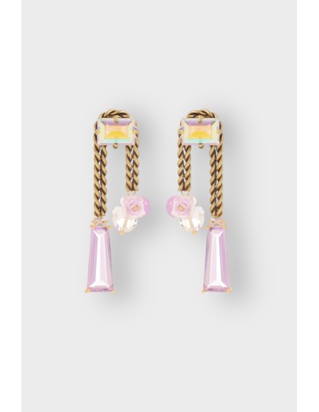 Boucles d'oreilles ROSARIUM TORSADÉES CLIP