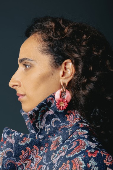 Boucles d'oreilles OCULUS FLEUR