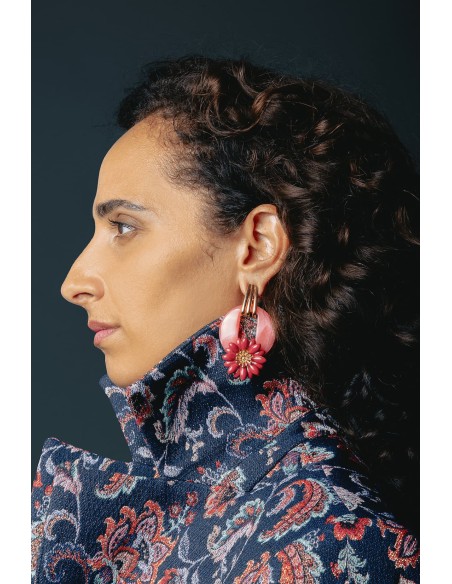 Boucles d'oreilles OCULUS FLEUR