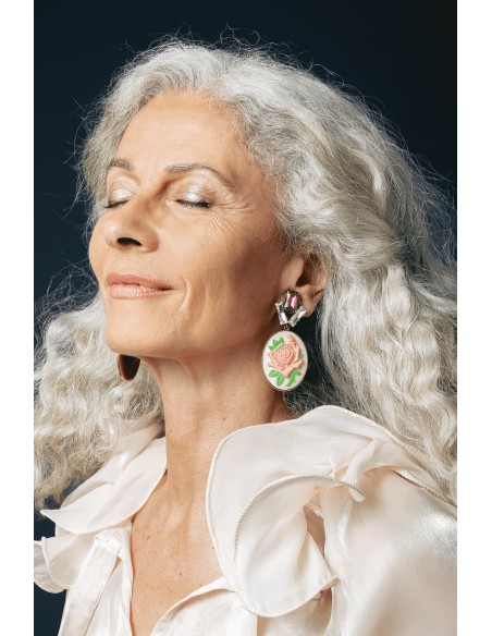 Boucles d'oreilles EMPIRE STRASS