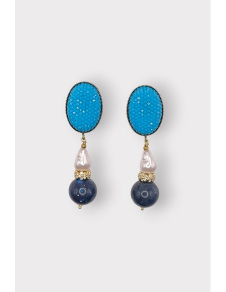 Boucles d'oreilles BILBOQUET LONGUES