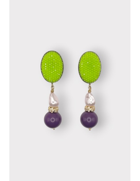 Boucles d'oreilles BILBOQUET LONGUES