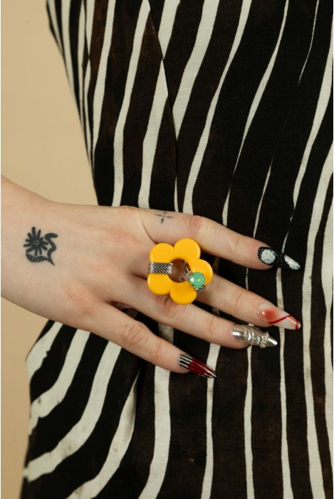 Bague FLOREM Palladium