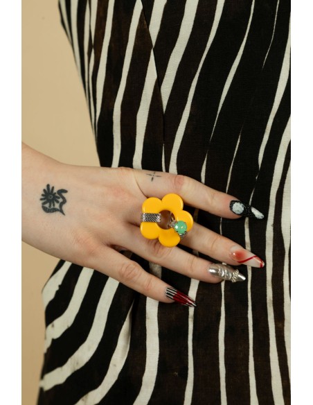 Bague FLOREM Palladium