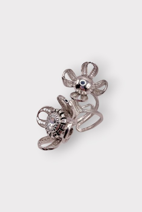 Bague FORTUNE DOUBLE Palladium