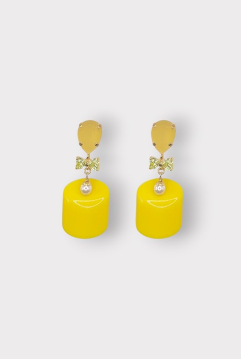 Boucles d'oreilles GUIMAUVE COURTES