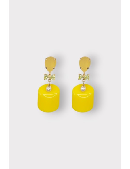 Boucles d'oreilles GUIMAUVE COURTES
