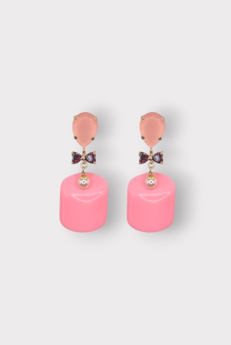 Boucles d'oreilles GUIMAUVE COURTES