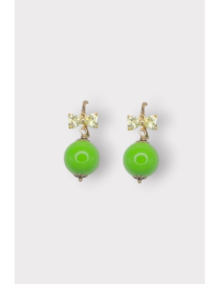 Boucles d'oreilles GUIMAUVE BOULE