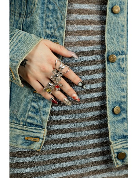 Bague FORTUNE DOUBLE or