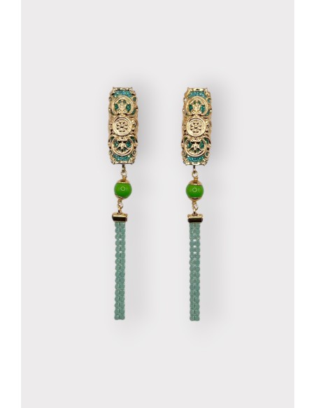 Boucles d'oreilles TOTEM LONGUES