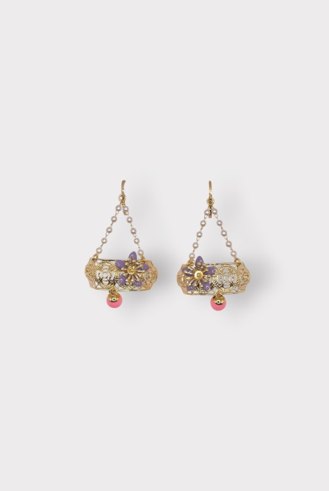 Boucles d'oreilles TOTEM CAMÉLIA