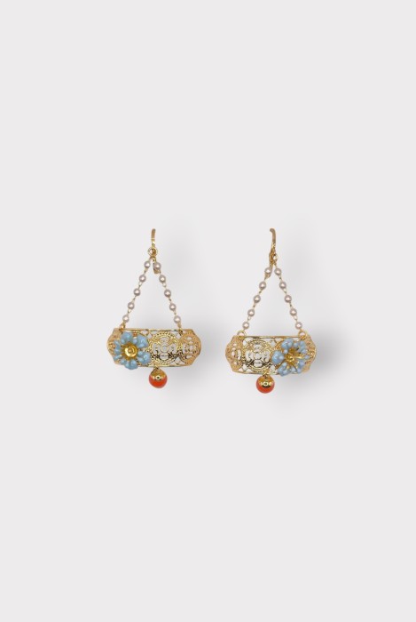 Boucles d'oreilles TOTEM CAMÉLIA