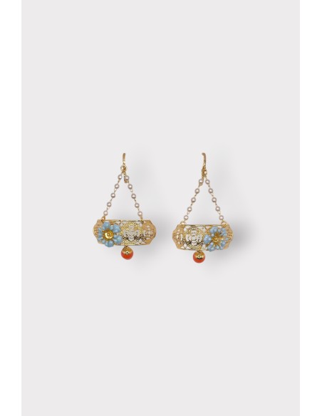 Boucles d'oreilles TOTEM CAMÉLIA