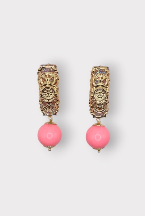 Boucles d'oreilles TOTEM BOULE