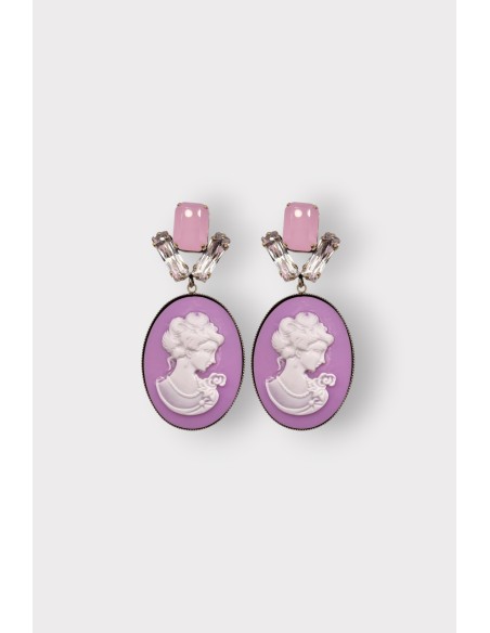 Boucles d'oreilles EMPIRE STRASS