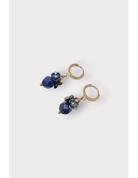 Boucles d'oreilles ROSARIUM GRAPPE