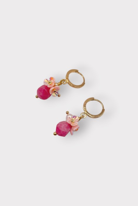 Boucles d'oreilles ROSARIUM GRAPPE