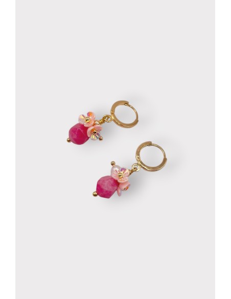 Boucles d'oreilles ROSARIUM GRAPPE
