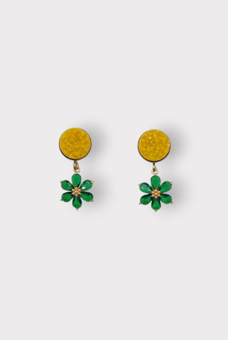 Boucles d'oreilles ROSARIUM SUCRE