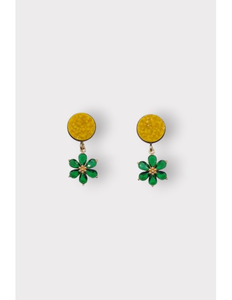 Boucles d'oreilles ROSARIUM SUCRE