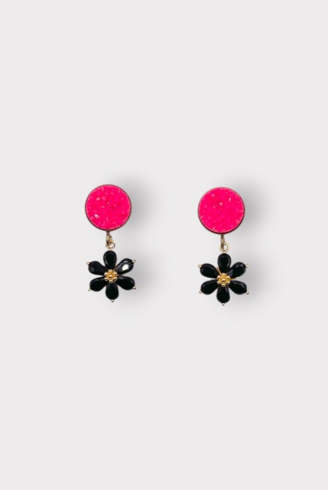 Boucles d'oreilles ROSARIUM SUCRE