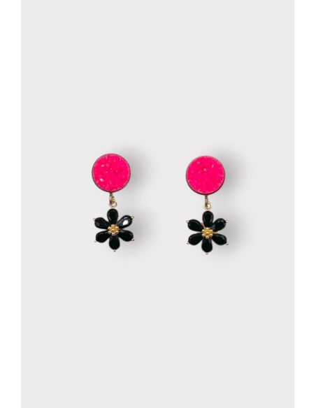 Boucles d'oreilles ROSARIUM SUCRE