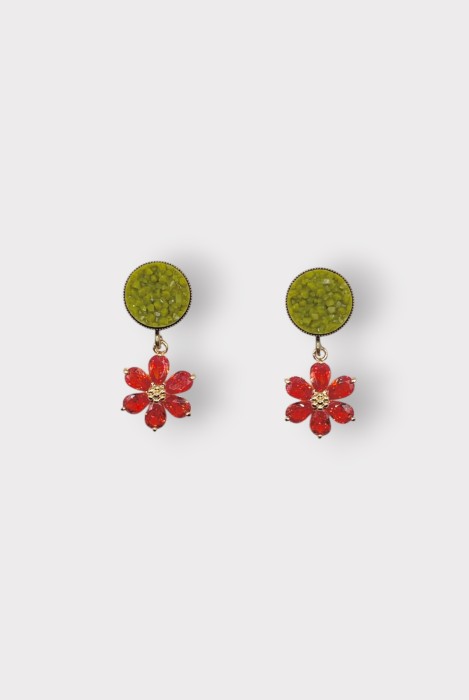 Boucles d'oreilles ROSARIUM SUCRE