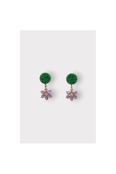 Boucles d'oreilles ROSARIUM SUCRE 2