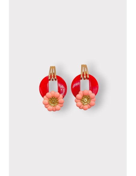 Boucles d'oreilles OCULUS FLEUR