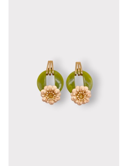 Boucles d'oreilles OCULUS FLEUR