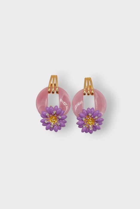 Boucles d'oreilles OCULUS FLEUR