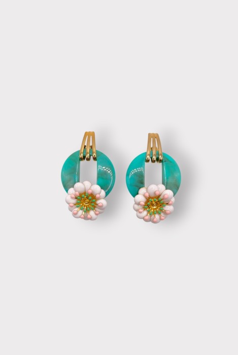 Boucles d'oreilles OCULUS FLEUR