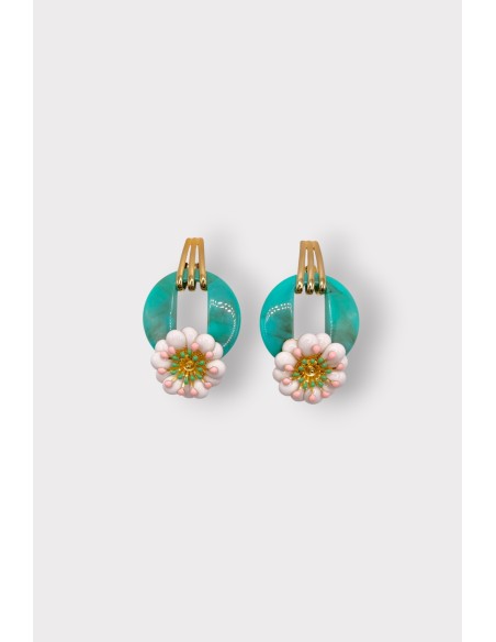 Boucles d'oreilles OCULUS FLEUR