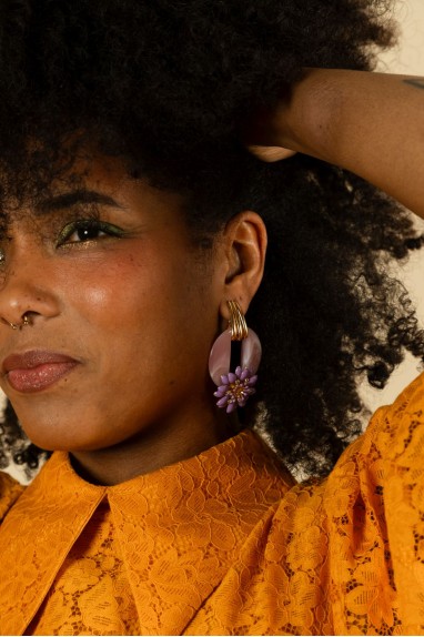 Boucles d'oreilles OCULUS FLEUR 2