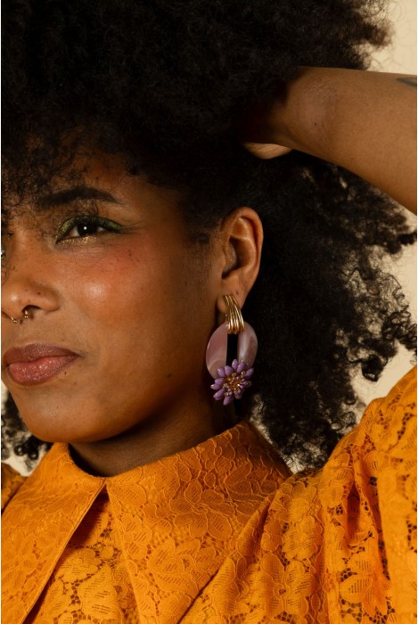 Boucles d'oreilles OCULUS FLEUR