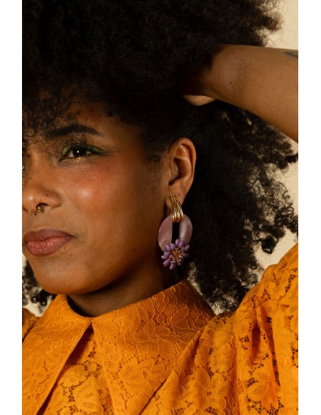 Boucles d'oreilles OCULUS FLEUR