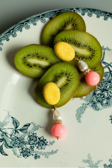 Boucles d'oreilles BILBOQUET LONGUES 2