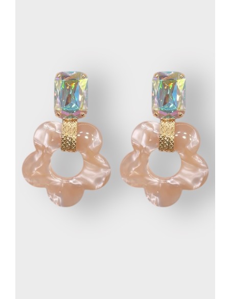 Florem strass earrings