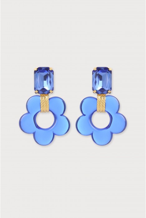 Florem strass earrings