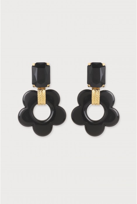 Florem strass earrings