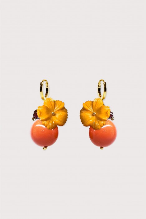 OXFORD BALL EARRINGS