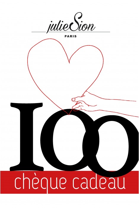 chèque cadeau Julie Sion 100€
