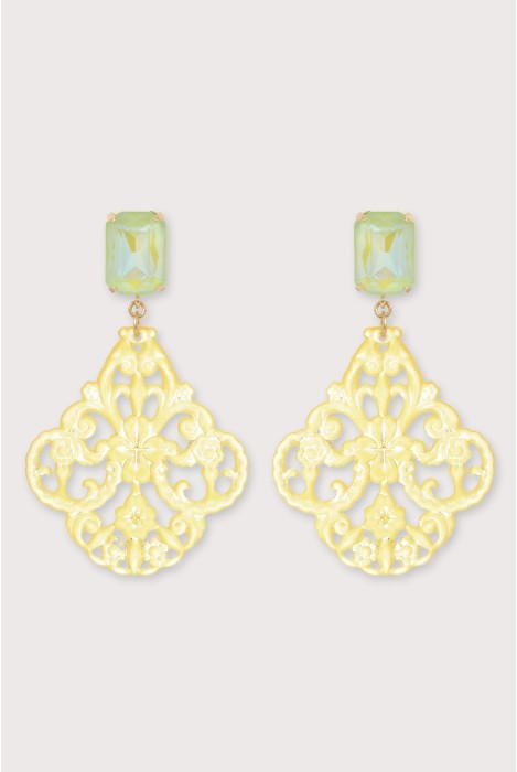 BOUDOIR STRASS EARRINGS