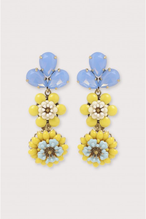 BOUCLES D'OREILLES CAMÉLIA TRÈFLE