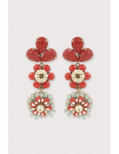 CAMÉLIA TRÈFLE EARRINGS